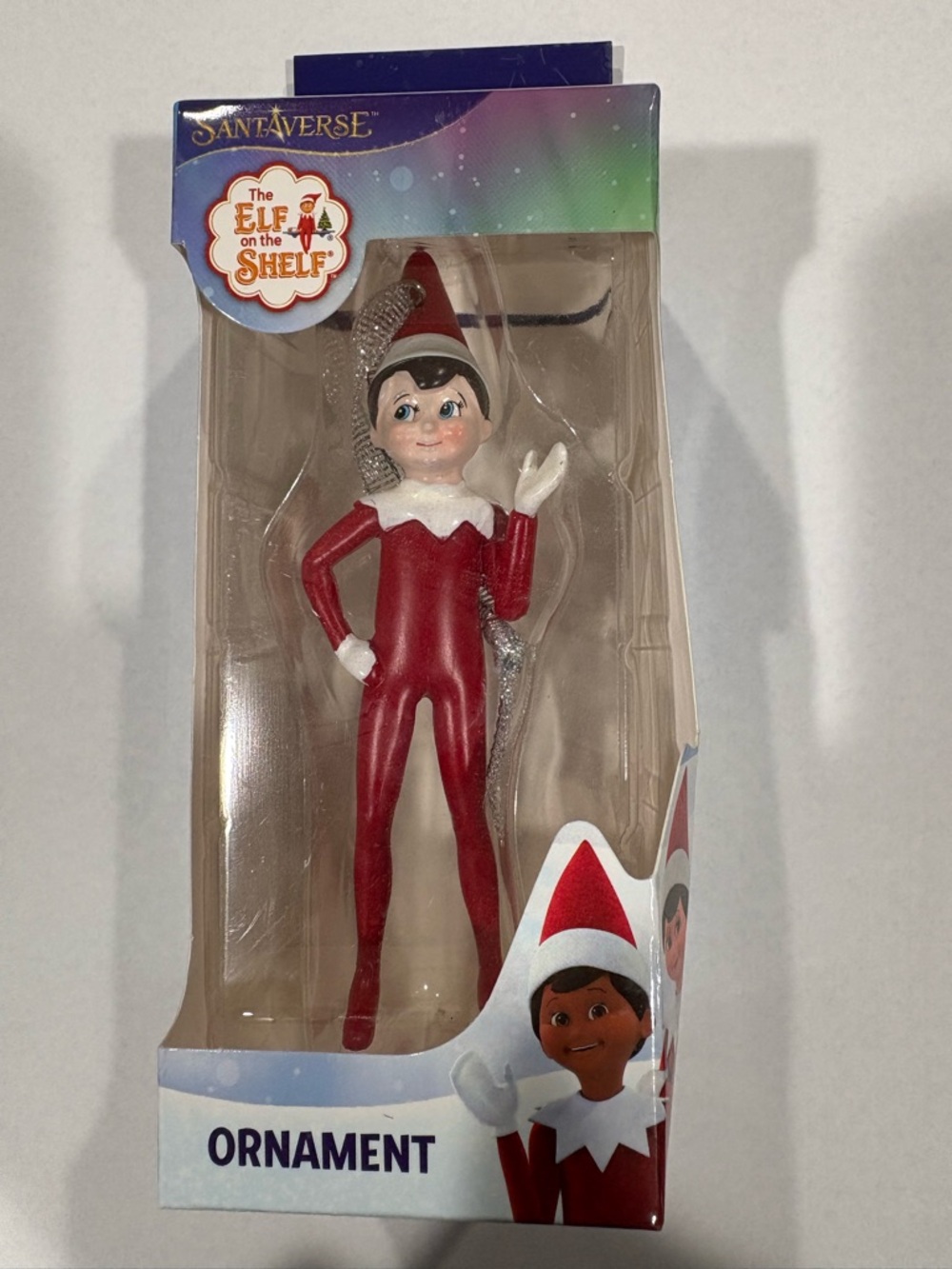 Elf on the Shelf Boy Ornament SantaVerse NEW